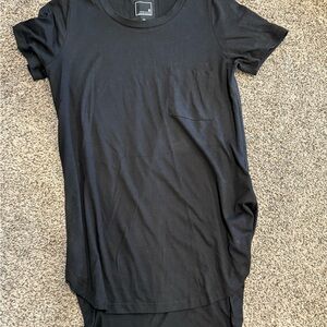 Lily and Lottie Classic Black Short Sleeve Women's Tee - Medium